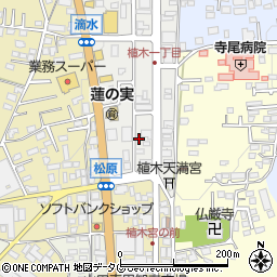 熊本県熊本市北区植木町植木329周辺の地図