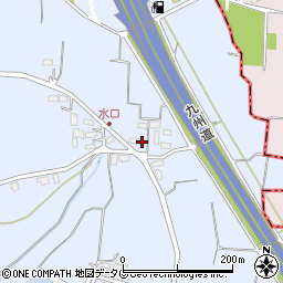 熊本県熊本市北区改寄町1179周辺の地図