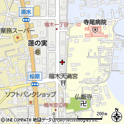 熊本県熊本市北区植木町植木306周辺の地図