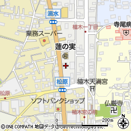 熊本県熊本市北区植木町植木342周辺の地図