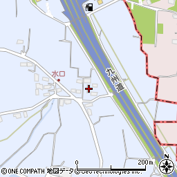 熊本県熊本市北区改寄町1178周辺の地図