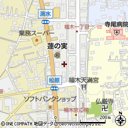 熊本県熊本市北区植木町植木348周辺の地図