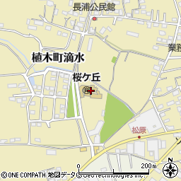 熊本県熊本市北区植木町滴水244周辺の地図