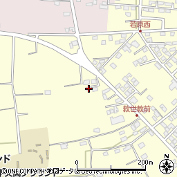 熊本県合志市御代志2051-7周辺の地図