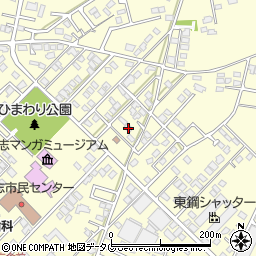 熊本県合志市御代志1661-93周辺の地図