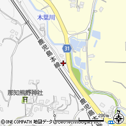 熊本県熊本市北区植木町那知213周辺の地図