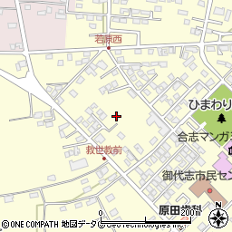 熊本県合志市御代志2086-274周辺の地図