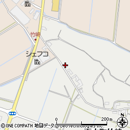 熊本県玉名市天水町竹崎722周辺の地図