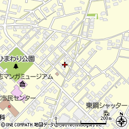 熊本県合志市御代志1661-96周辺の地図
