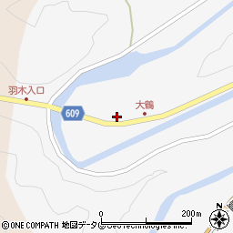 大分県佐伯市直川大字仁田原283-3周辺の地図