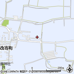 熊本県熊本市北区改寄町2131周辺の地図