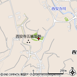 熊本県玉名郡玉東町西安寺428周辺の地図