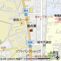 熊本県熊本市北区植木町植木343周辺の地図
