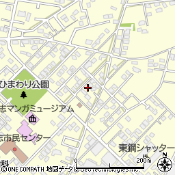 熊本県合志市御代志1661-90周辺の地図