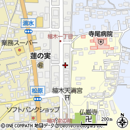 熊本県熊本市北区植木町植木311周辺の地図