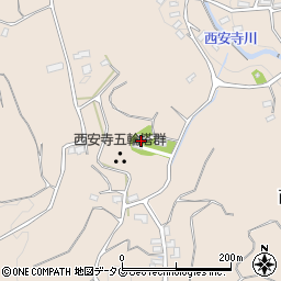 熊本県玉名郡玉東町西安寺427周辺の地図