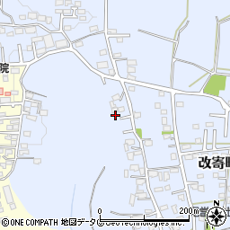 熊本県熊本市北区改寄町2429-7周辺の地図