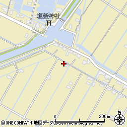 熊本県玉名市滑石4025周辺の地図
