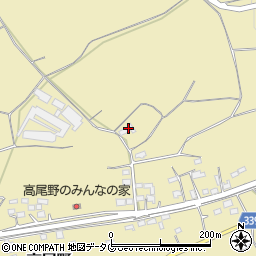 熊本県菊池郡大津町高尾野69周辺の地図