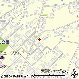 熊本県合志市御代志1656-75周辺の地図