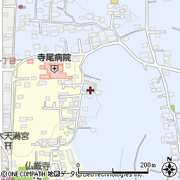 熊本県熊本市北区改寄町2284-4周辺の地図