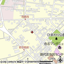 熊本県合志市御代志2086-302周辺の地図