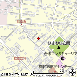 熊本県合志市御代志2086-82周辺の地図
