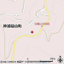 長崎県長崎市神浦扇山町283-6周辺の地図
