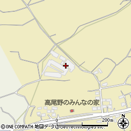 熊本県菊池郡大津町高尾野74周辺の地図