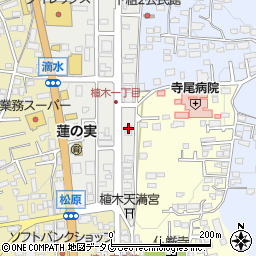 熊本県熊本市北区植木町植木314周辺の地図