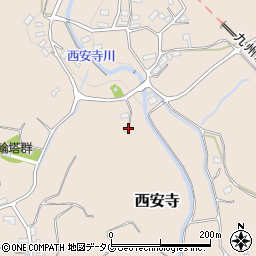 熊本県玉名郡玉東町西安寺1154周辺の地図