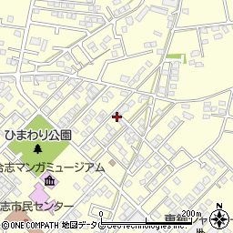 熊本県合志市御代志1661-81周辺の地図