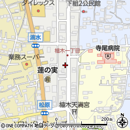 熊本県熊本市北区植木町植木373周辺の地図