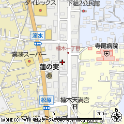 熊本県熊本市北区植木町植木364周辺の地図