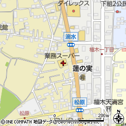熊本県熊本市北区植木町滴水33周辺の地図