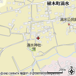 熊本県熊本市北区植木町滴水940周辺の地図