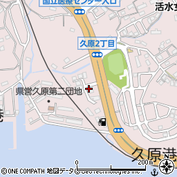 クリクラ・大村周辺の地図