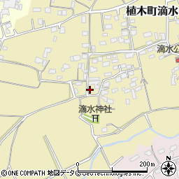 熊本県熊本市北区植木町滴水946周辺の地図