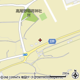 熊本県菊池郡大津町高尾野269周辺の地図