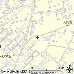 熊本県合志市御代志1438-1周辺の地図