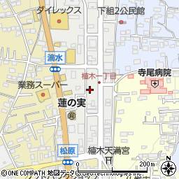 熊本県熊本市北区植木町植木366周辺の地図
