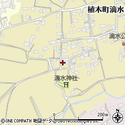 熊本県熊本市北区植木町滴水945周辺の地図