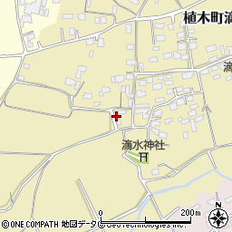 熊本県熊本市北区植木町滴水956周辺の地図