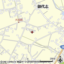 熊本県合志市御代志1476周辺の地図