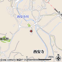 熊本県玉名郡玉東町西安寺1159周辺の地図