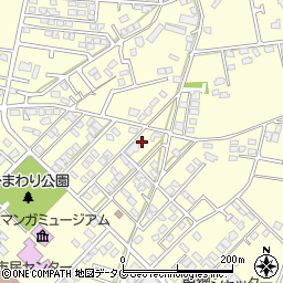 熊本県合志市御代志1661-104周辺の地図