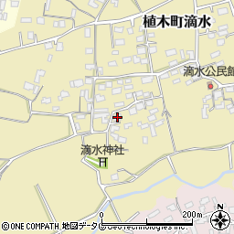 熊本県熊本市北区植木町滴水933周辺の地図
