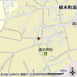 熊本県熊本市北区植木町滴水955周辺の地図