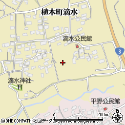 熊本県熊本市北区植木町滴水891周辺の地図