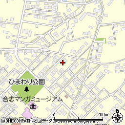 熊本県合志市御代志1661-55周辺の地図